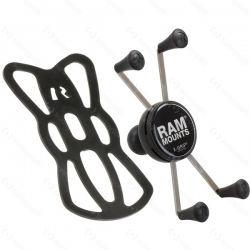 RAM Mounts univerzální držák na mobil větší než 5"s přísavkou na sklo, X-Grip, odlehčené rameno, sestava RAP-B-166-2-UN10U