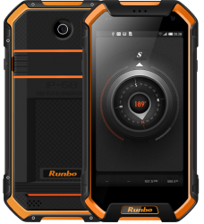 RUNBO F1 - 4G (LTE) + zdarma microSD karta - octa core, 3 GB / 32 GB, 5.000 mAh - odolný mobilní telefon - mobil - IP67 - vodotěsný / voděodolný / nárazuvzodrný / odolný pádu / prachotěsný